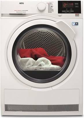 AEG warmtepompdroger T8DB84GW AbsoluteCare - Wasdrogerwebshop.nl